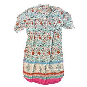 Amazon Brand Women’s beach/pool coverup, maxi, floral, one size